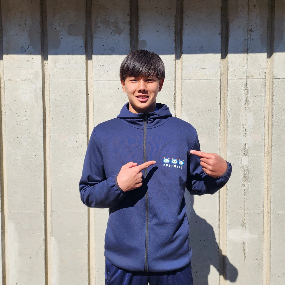 FULIMARUジップパーカー ネイビー L L