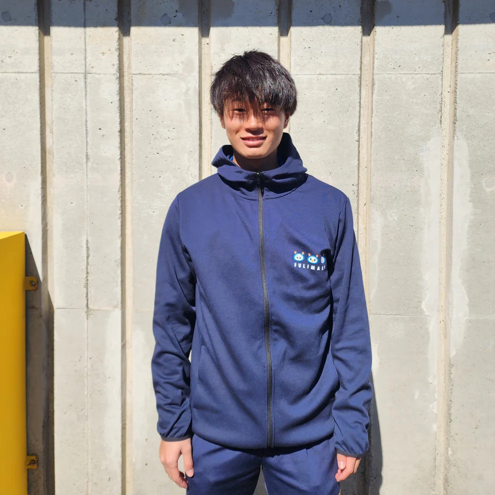 FULIMARUジップパーカー ネイビー L L