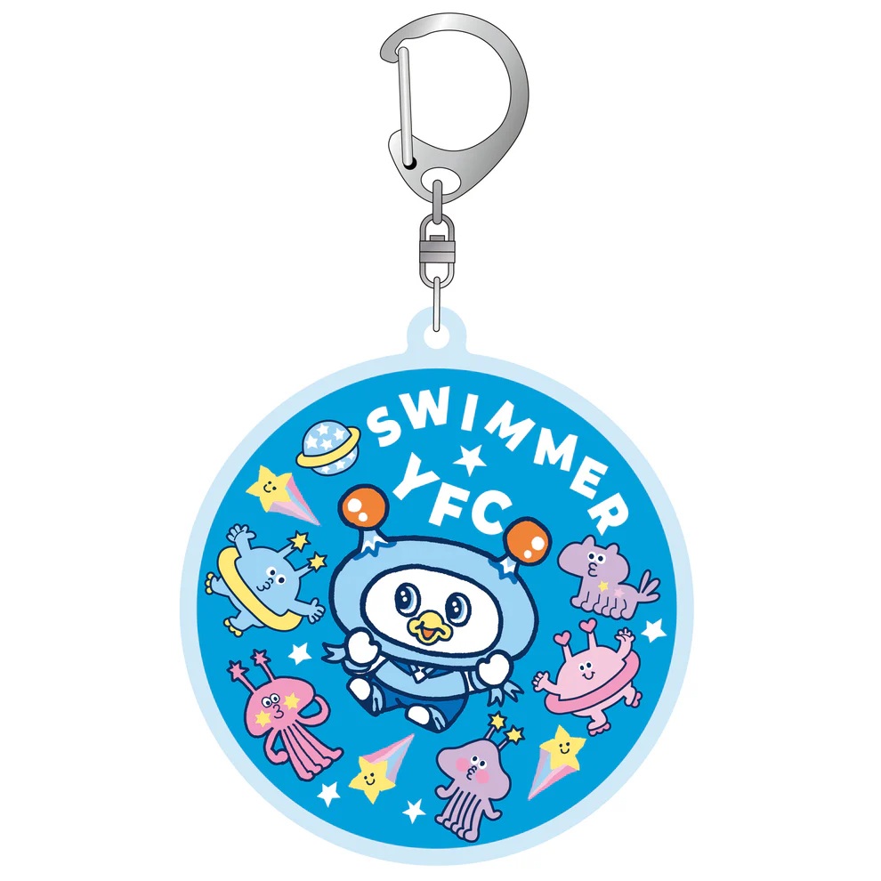 フリ丸×SWIMMERコラボアクリルキーホルダー(エイリアン)