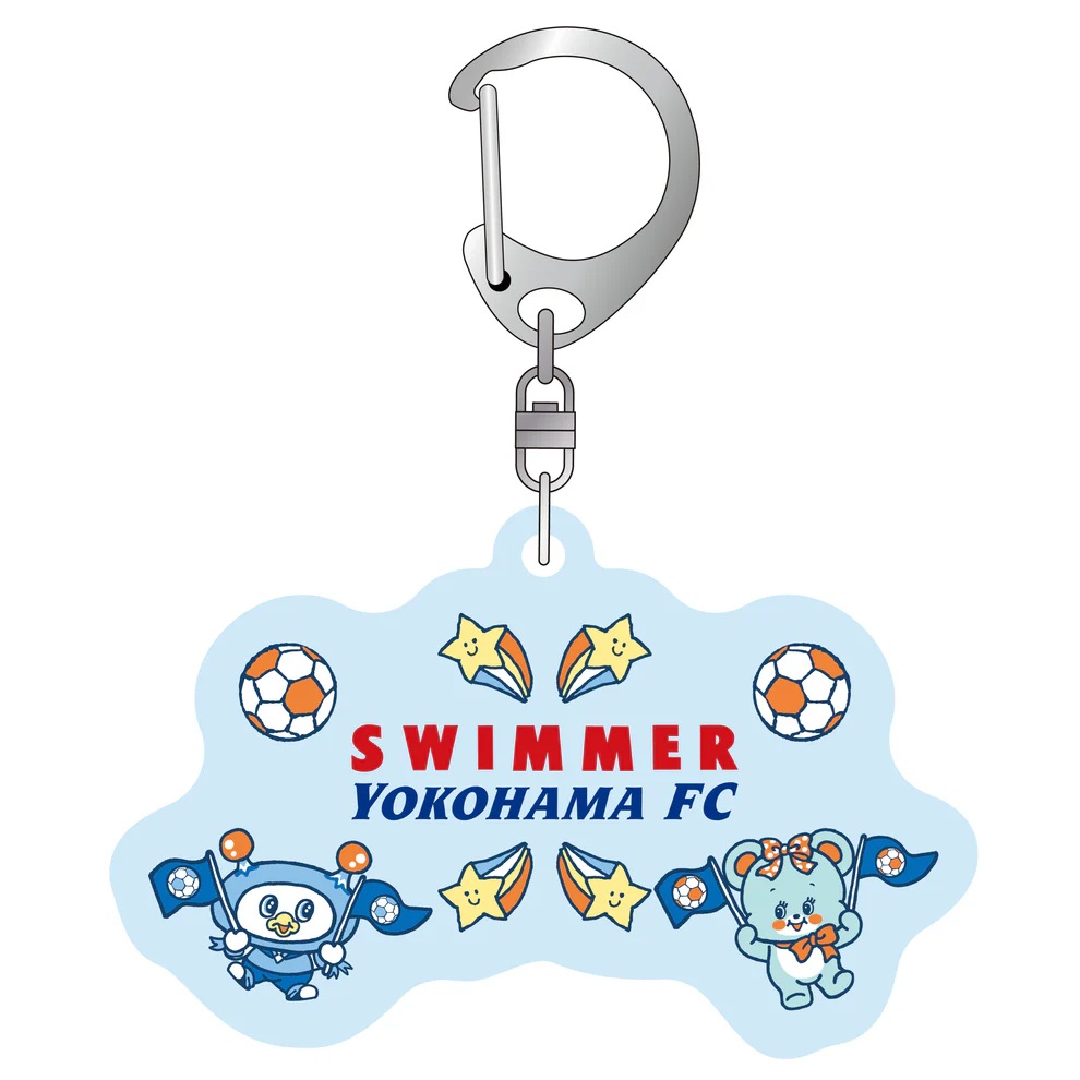 フリ丸×SWIMMERコラボアクリルキーホルダー(フリ丸×ハグリー)