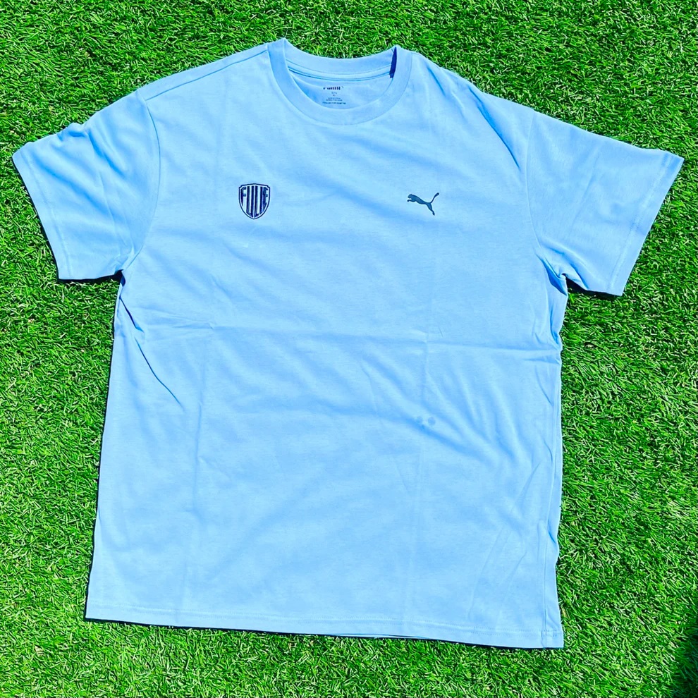 YOKOHAMA FC×PUMAキャットロゴリラックスTシャツS