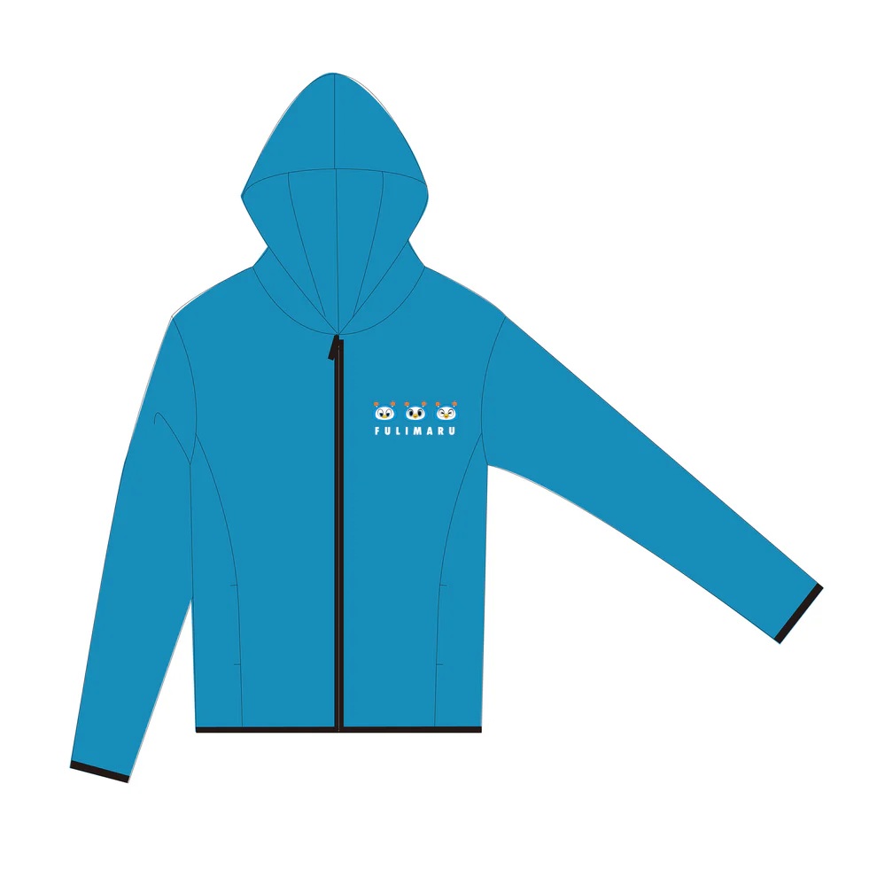 FULIMARUジップパーカー　HAMABLUE L