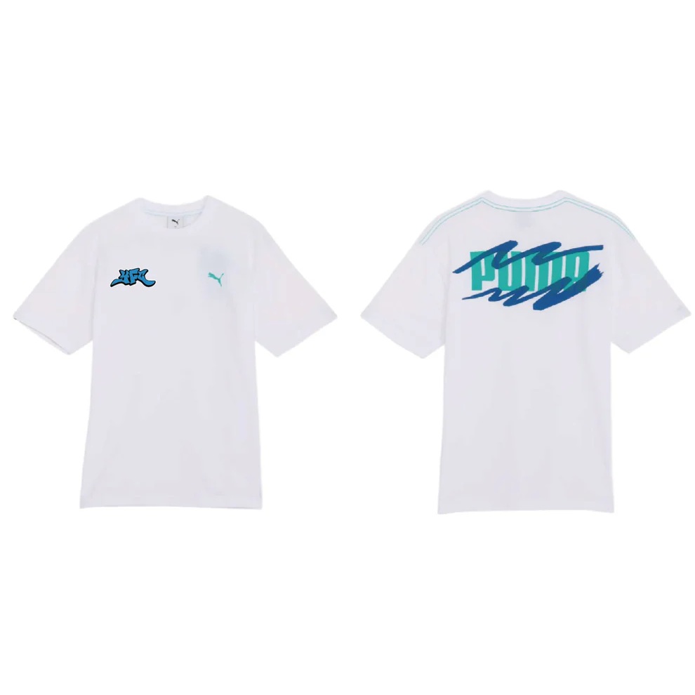 PUMA×YOKOHAMA FC Tシャツ(ペイント) S