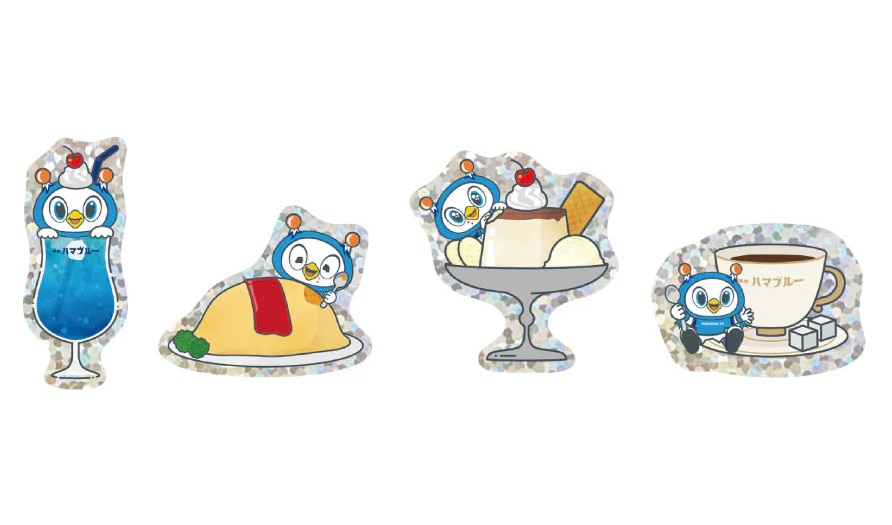 《シークレット》喫茶ハマブルーフリ丸ステッカー