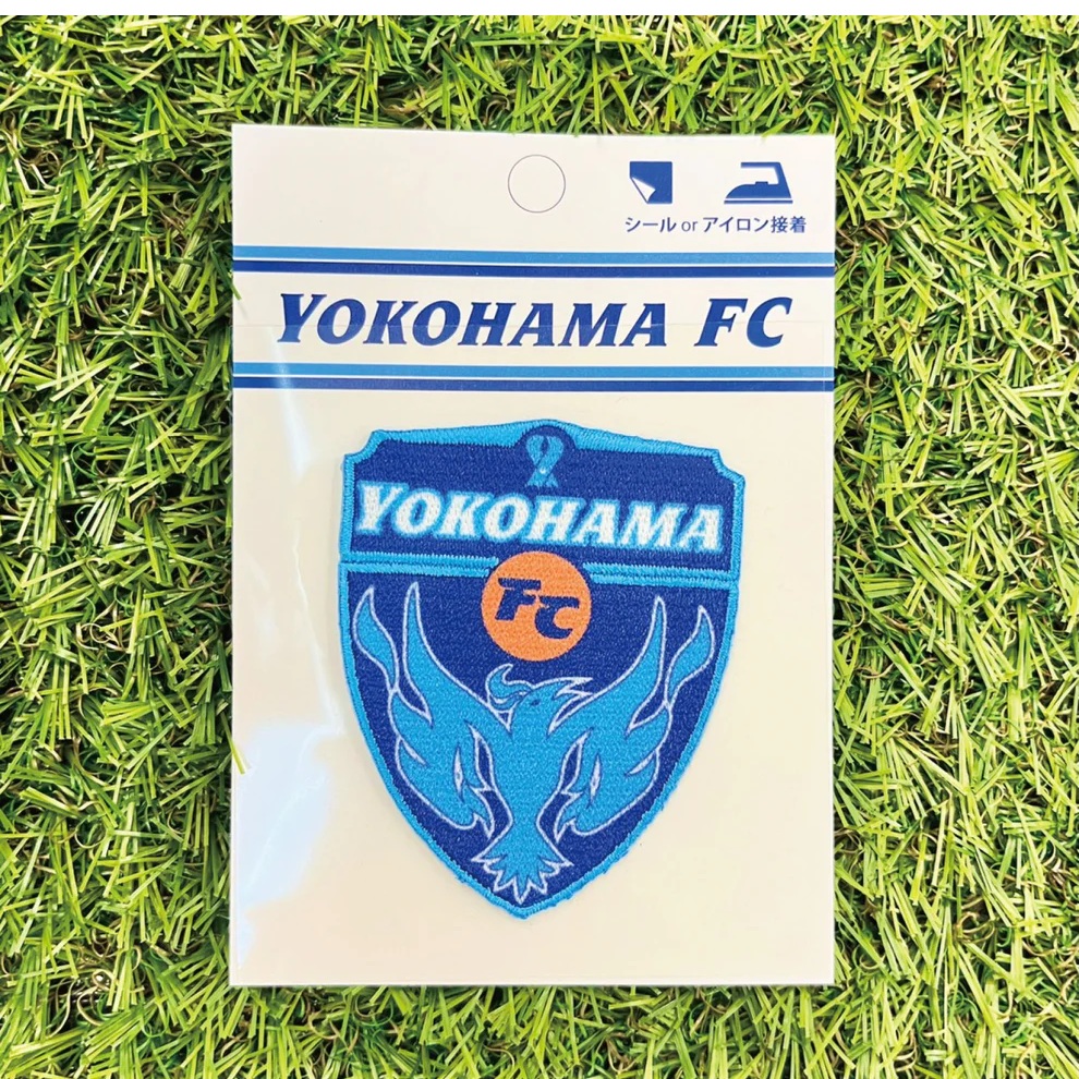 横浜FC　エンブレム刺繍ワッペンシール