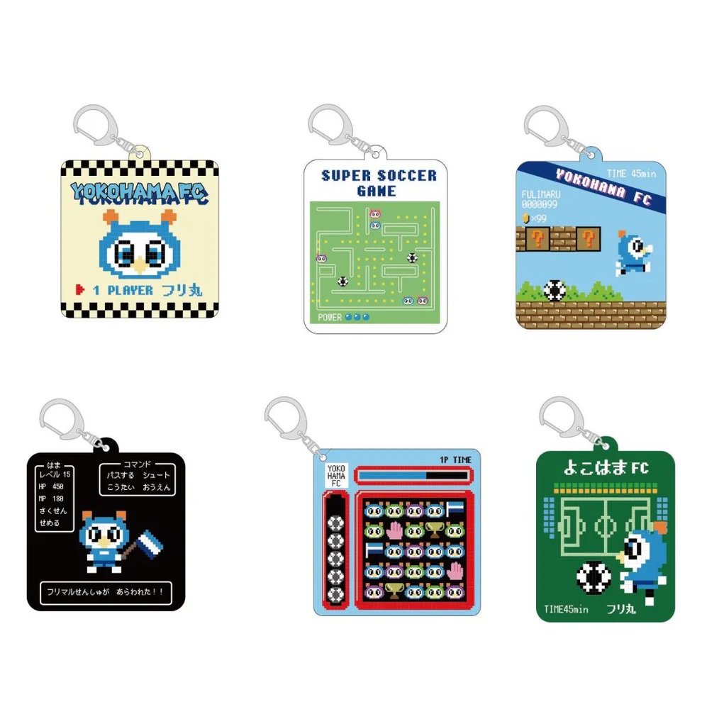 《シークレット》フリ丸ゲーム風キーホルダー