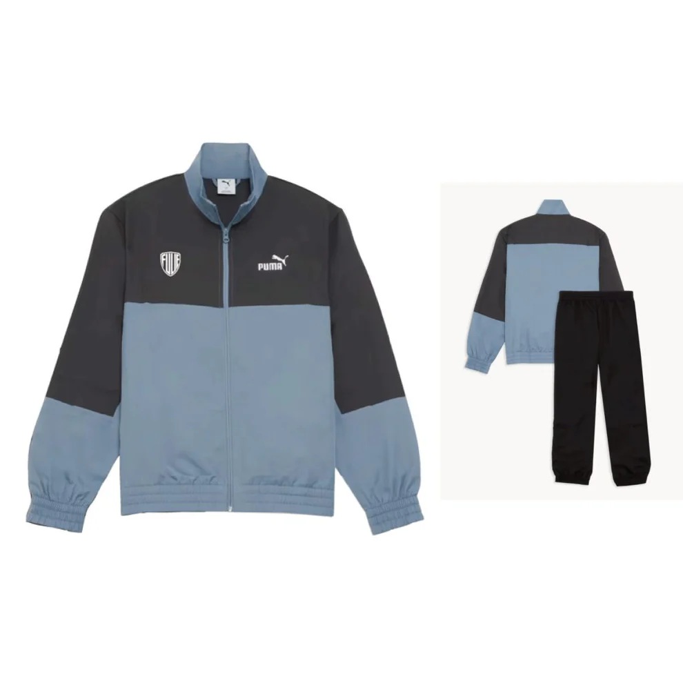 YOKOHAMA FC×PUMAウーブンカラーブロックトラックスーツ M