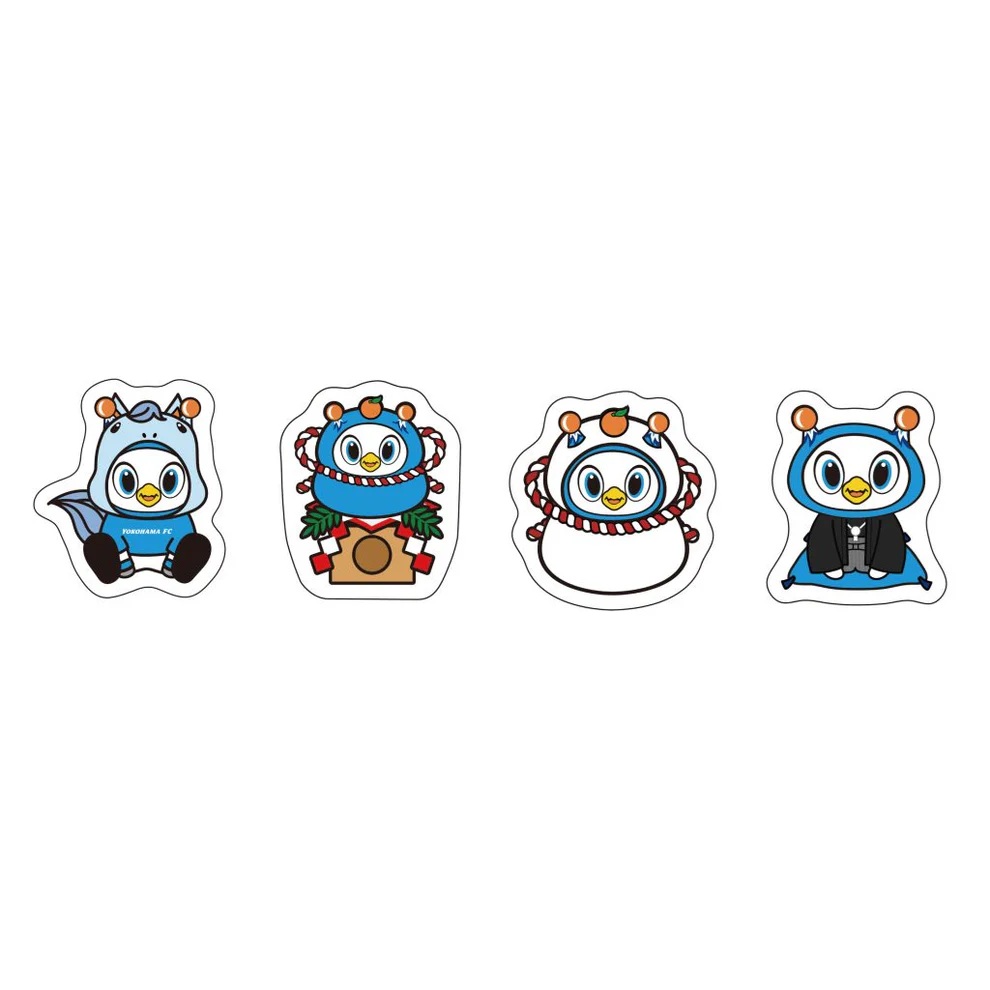 2026お正月ダイカットシールセット(4枚入り)