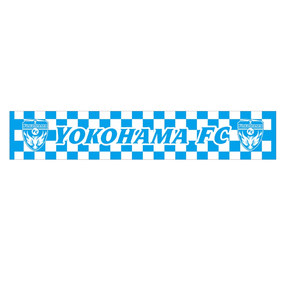 チェックタオルマフラー