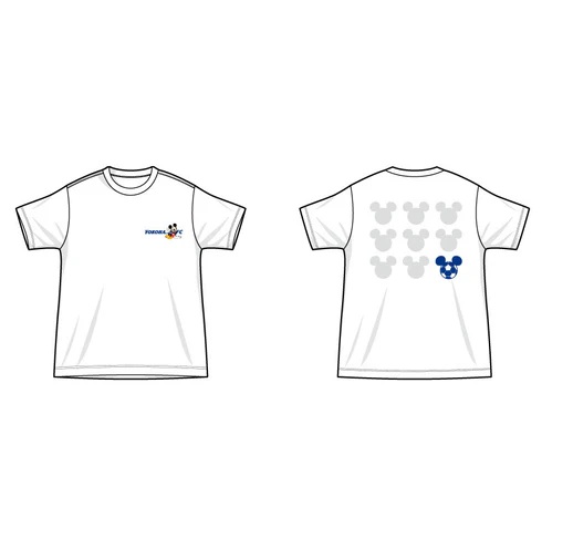 ミッキーデザインビッグシルエットTシャツ(横浜FC) L