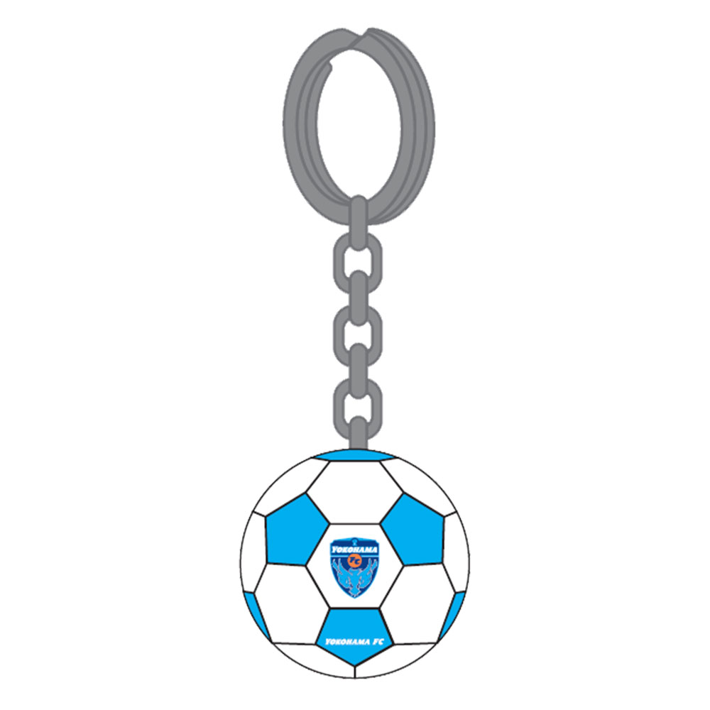 サッカーボール型キーホルダー