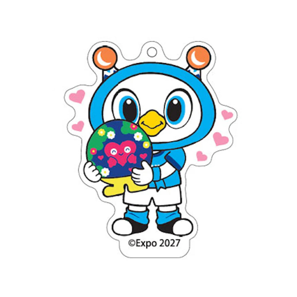 【EX27 TK】フリ丸 アクリルキーホルダー だっこ